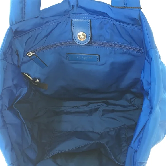 Marc Jacobs Teal Quilted Tote Bag Like New Without Tags - Picture 3 of 6